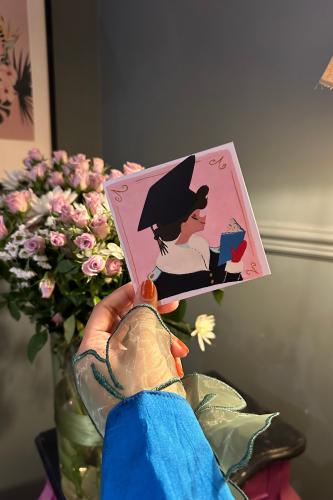 Graduation ceremony card