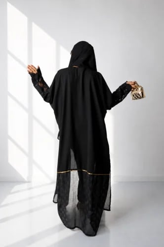Gold abaya