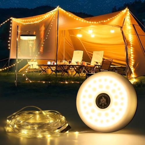 عقد لمبات كريمي وملون