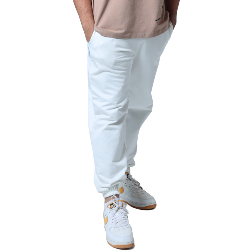 بنطال كاجوال أوف وايت قطن