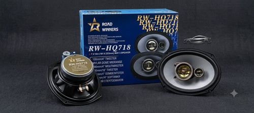 سماعة سيارات ROAD WINNERS RW-HQ718 مقاس 6×9 بوصة –...