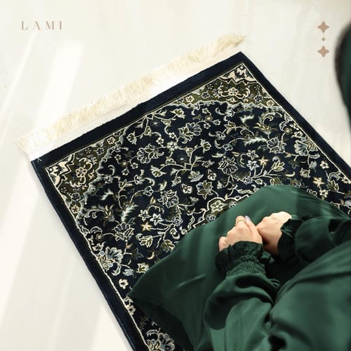 طقم شرشف صلاة - زيتي