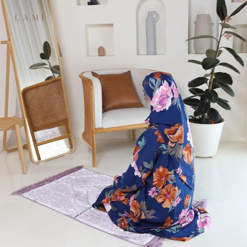 طقم زهرة الندى كحلي