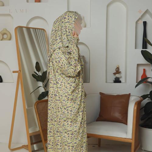 شرشف صلاة مشجر -اصفر