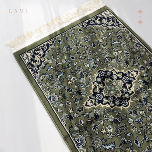 سجادة صلاة الروضة الشريفة - اخضر