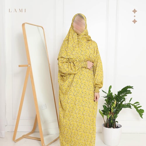 شرشف صلاة مشجر اصفر