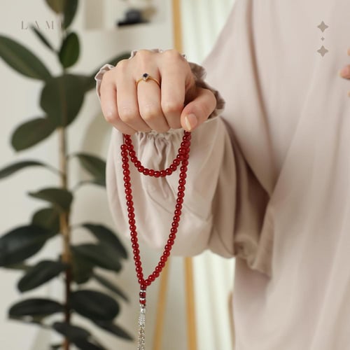 شرشف صلاة قطن بيور بيج غامق