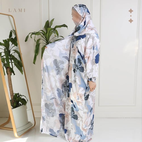 شرشف صلاة مشجر - كحلي