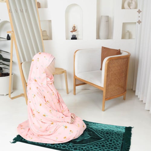 طقم صلاة زهرة الياسمين خربزي