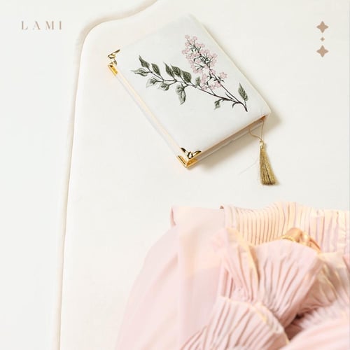 طقم شرشف صلاة الباليسية -غبار الورد