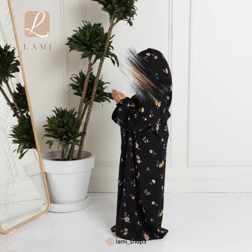 شرشف صلاة بناتي اسود