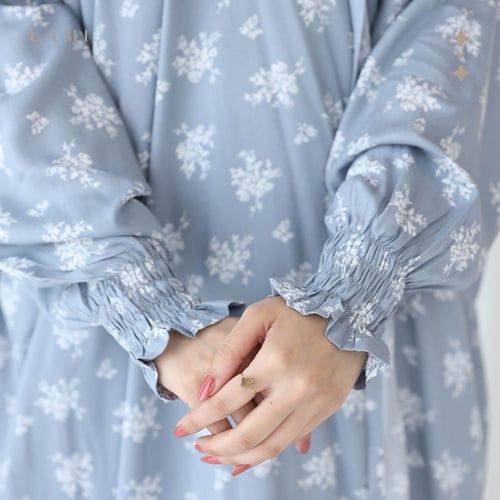 شرشف صلاة مشجر رمادي