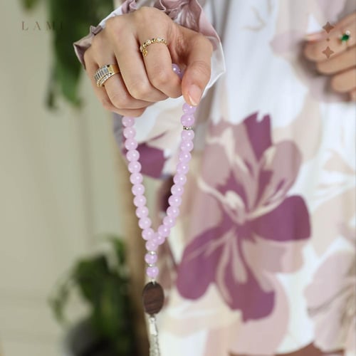 شرشف صلاة مشجر - عنابي