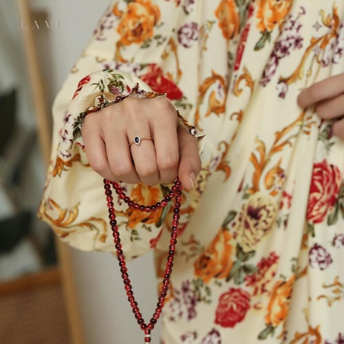 شرشف صلاة مشجر بيج