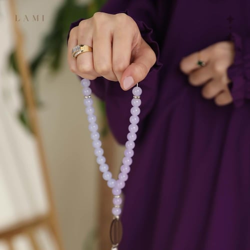 شرشف صلاة سادة بنفسجي