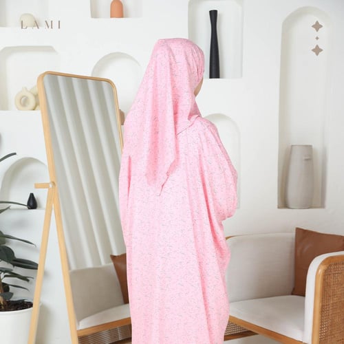 شرشف صلاة مشجر - وردي