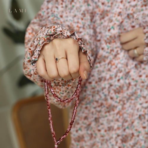 شرشف صلاة مشجر -وردي