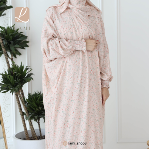 شرشف صلاة مشجر خربزي فااتح