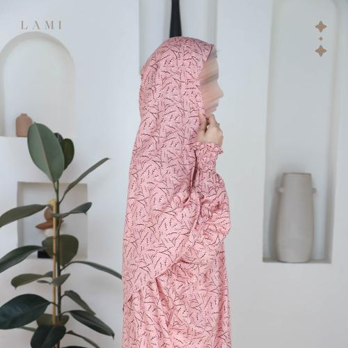 شرشف صلاة مشجر وردي