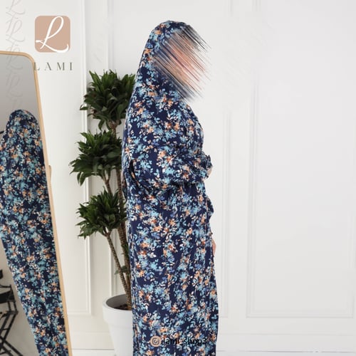 شرشف صلاة مشجر كحلي