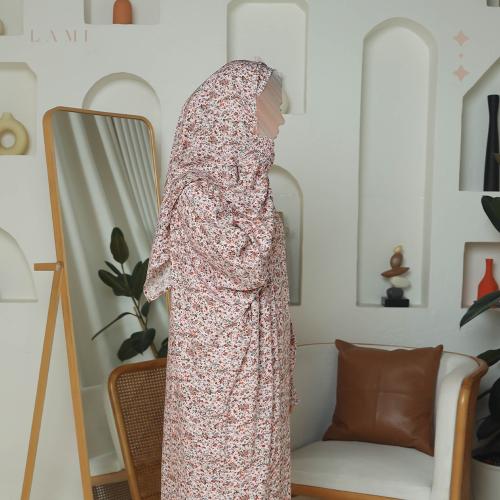 شرشف صلاة مشجر -وردي