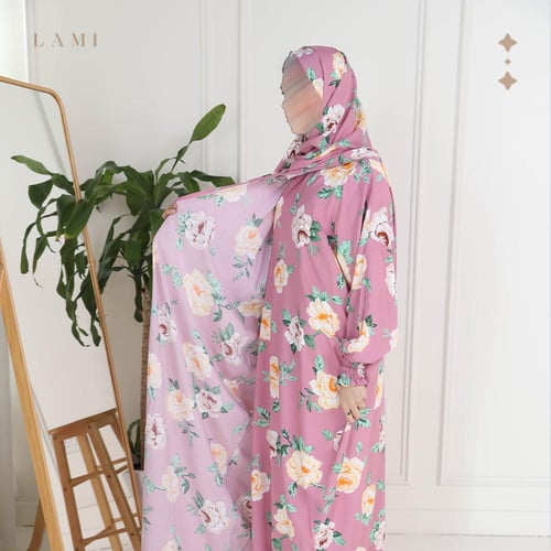 شرشف صلاة مشجر - وردي