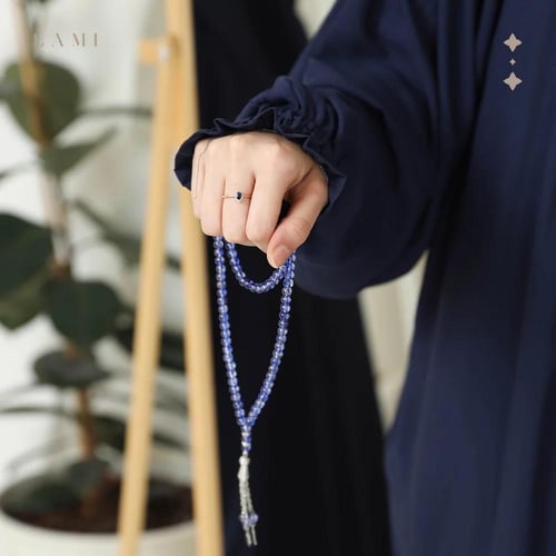 شرشف صلاة سادة بيور كحلي