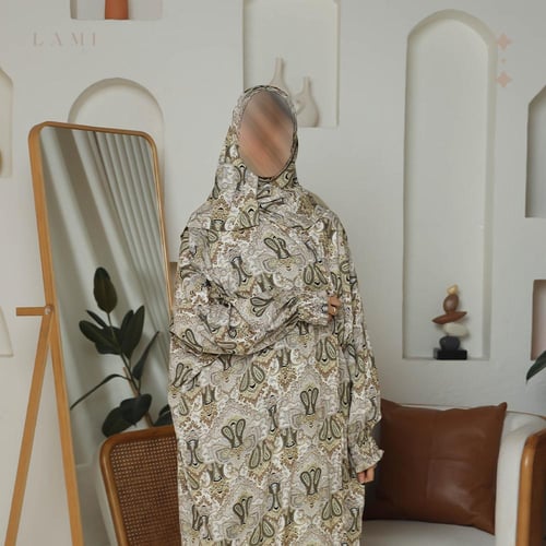 شرشف صلاة مشجر بني