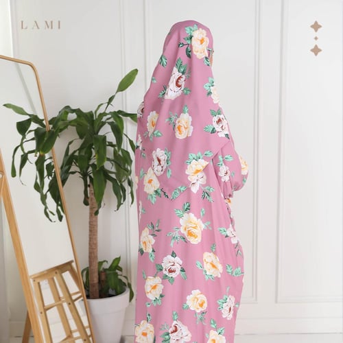 شرشف صلاة مشجر - وردي