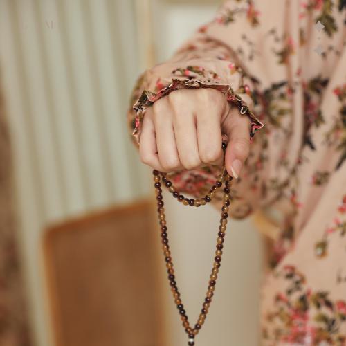 شرشف صلاة مشجر بيج