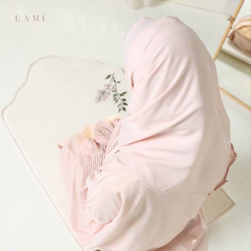 طقم شرشف صلاة الباليسية -غبار الورد