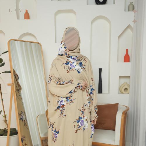شرشف صلاة مشجر بيج فاتح