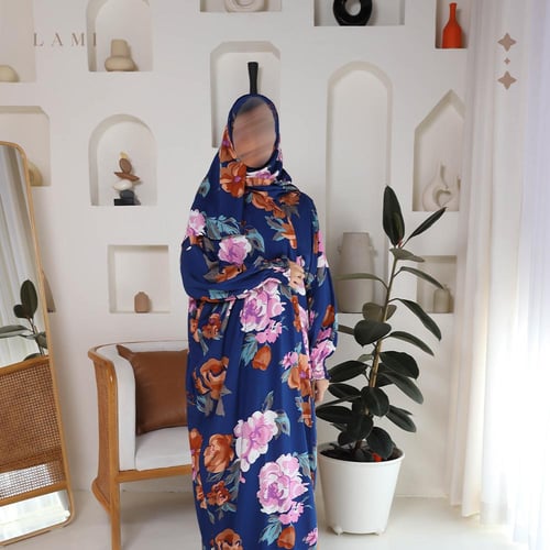 شرشف صلاة مشجر كحلي