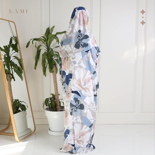 شرشف صلاة مشجر - كحلي