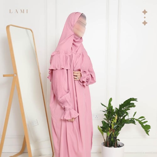 شرشف صلاة الباليسية - وردي