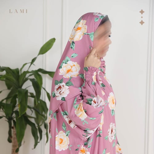 شرشف صلاة مشجر - وردي