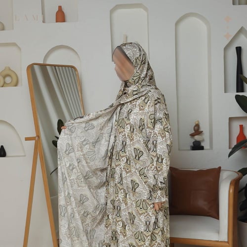 شرشف صلاة مشجر بني