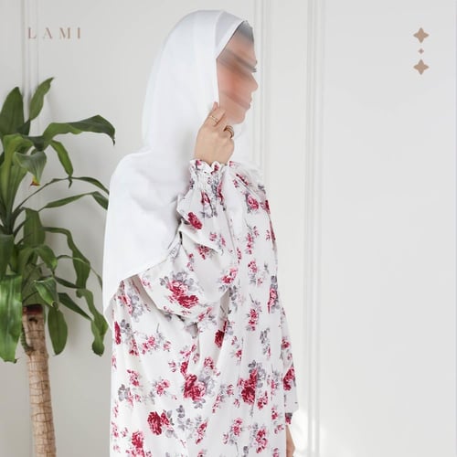 شرشف صلاة مشجر - ابيض