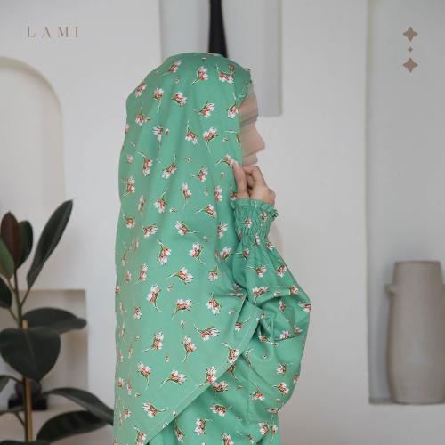 شرشف صلاة مشجر اخضر