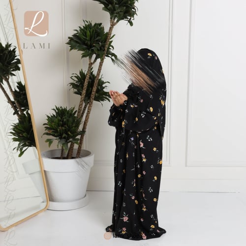 شرشف صلاة بناتي اسود