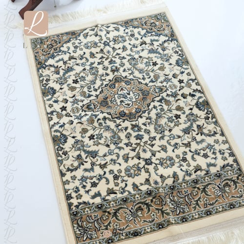 سجادة صلاة الروضة الشريفة - بيج