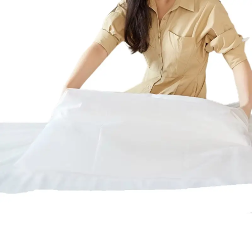 طقم لحاف وشرشف سرير شخصين للاستخدام مرة واحدة – 4...