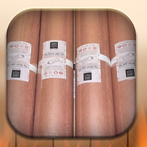 لفة ورق الجزار الوردي 53.34 متر