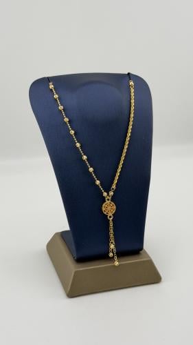 عقد ذهب تصميم بحريني عيار 21