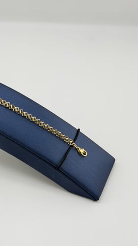 اسوارة ذهب تصميم ايطالي