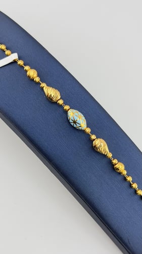 اسوارة ذهب تصميم هندي