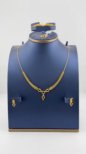 Gold set Bahraini design 21 karat