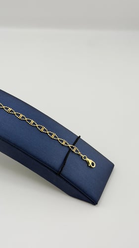 اسوارة ذهب تصميم ايطالي