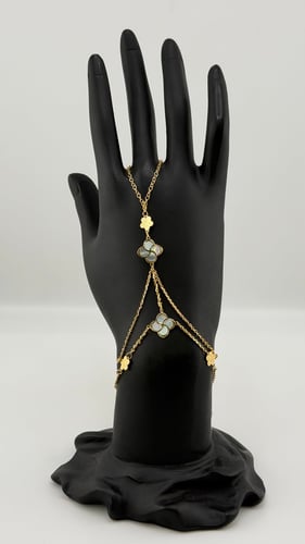 كف ذهب تصميم ايطالي عيار 18