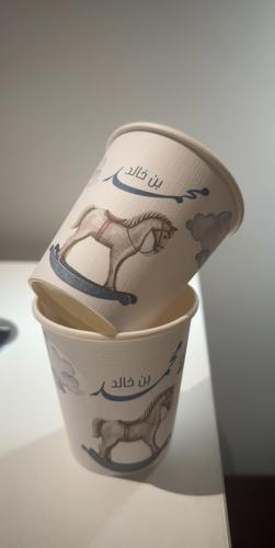 كوب ورقي صغير مقاس 4 اونز